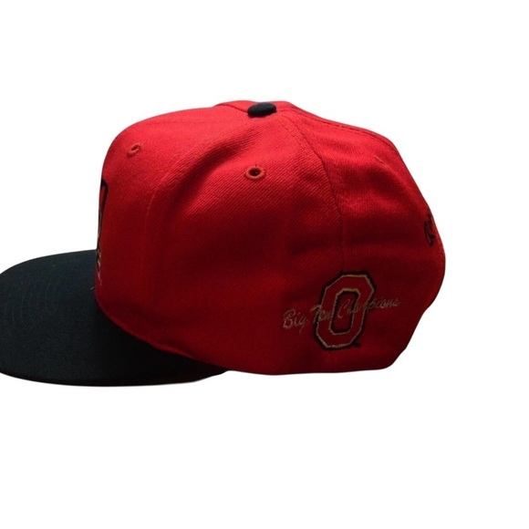 Vintage Ohio State Football Snapback Hat Cap 1997 Rose Bowl 90s VTG Buckeyes - Picture 4 of 5